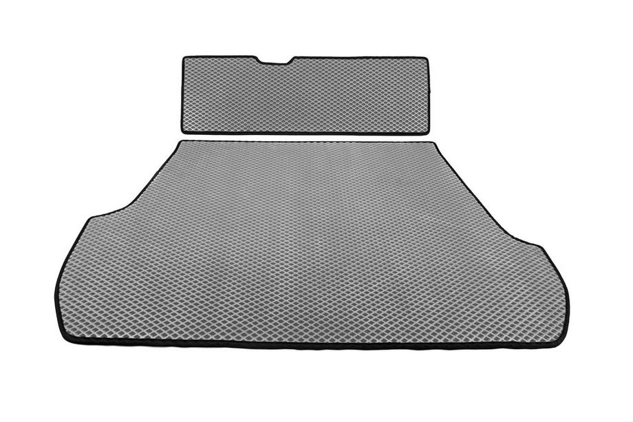 Lexus LX570/450d 2008-2022 гг. Коврик багажника V-2 (EVA, 5 мест, Серый) Image