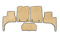 Toyota Land Cruiser 300 2021- гг. Коврики EVA (Бежевые) фото 1