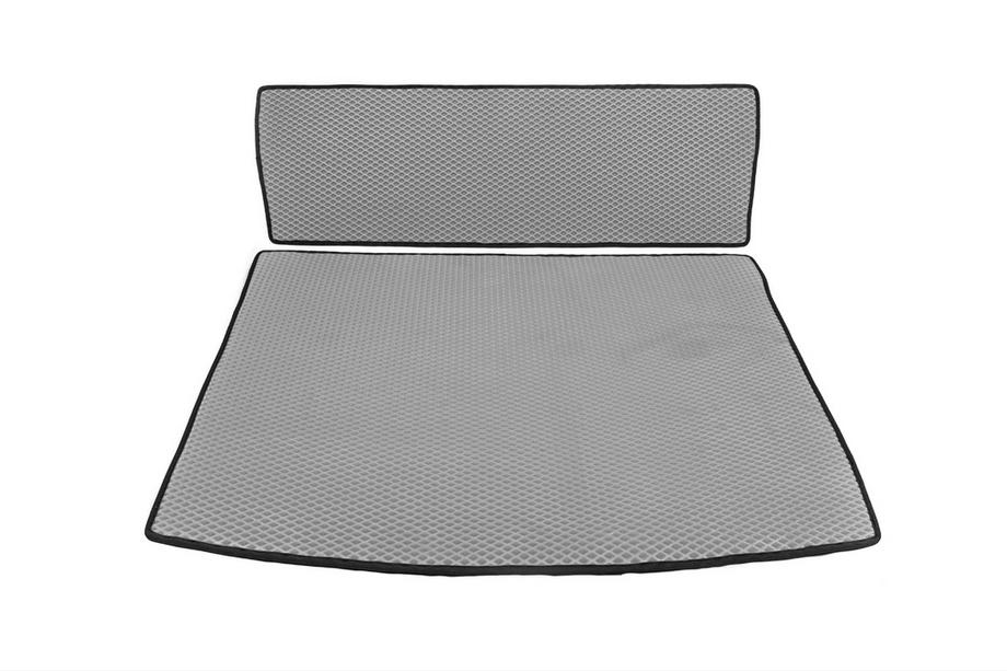 Volkswagen Caddy 2015-2020 гг. Коврик багажника V2 MAXI (EVA, Серый) Image