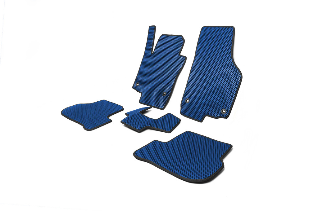 Килимки EVA (Синій) для Volkswagen Jetta 2006-2011 рр - фото 2