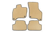 Volkswagen Golf 7/E-Golf 2012-2020 гг. Коврики EVA для E-Golf (Бежевые) фото 1