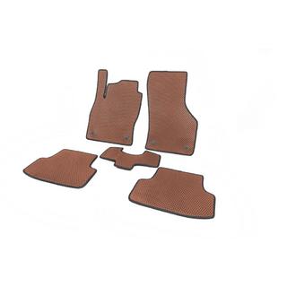 Коврики EVA для Golf 7 (Коричневые) фото 2