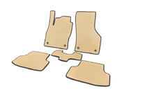 Volkswagen Golf 7/E-Golf 2012-2020 гг. Коврики EVA для Golf 7 (Бежевые) фото 2