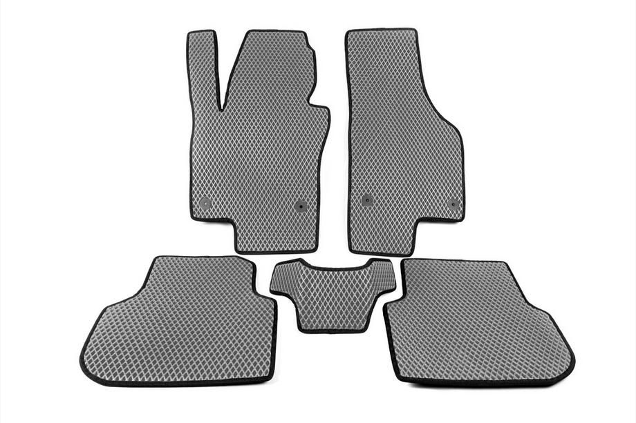 Volkswagen Jetta 2011-2018 гг. Коврики EVA (Серый) Image