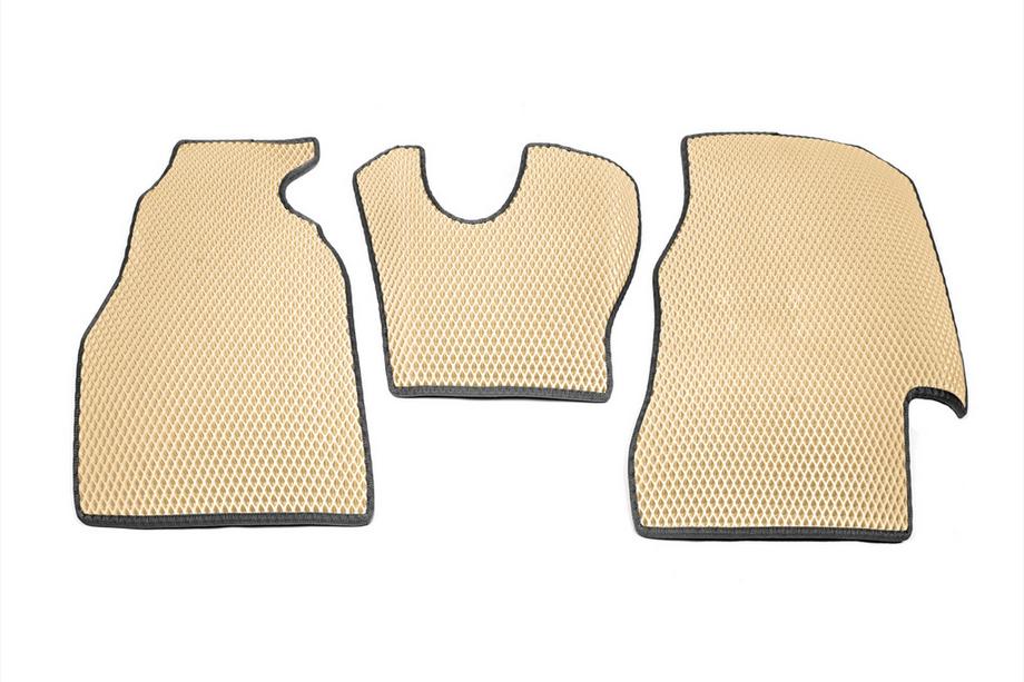 Volkswagen LT 1995-2006 гг. Коврики EVA (Бежевые) Image