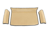 Volkswagen Sharan 2010-2023 гг. Коврик багажника нижний (EVA, Бежевый) фото 1