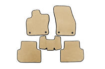 Volkswagen Tiguan 2016-2023 гг. Коврики EVA (Бежевые) фото 1