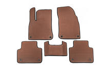 Volkswagen Touareg 2018- гг. Коврики EVA (Коричневые) фото 1