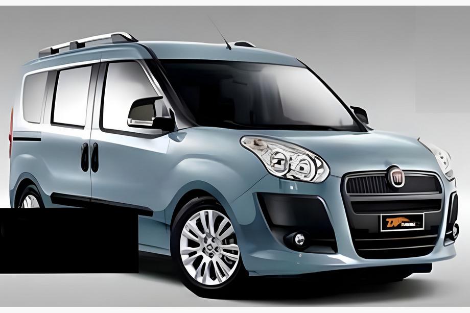 Fiat Doblo II 2010-2022 гг. Накладки на Зеркала BMW-Style (2 шт) Фото 4