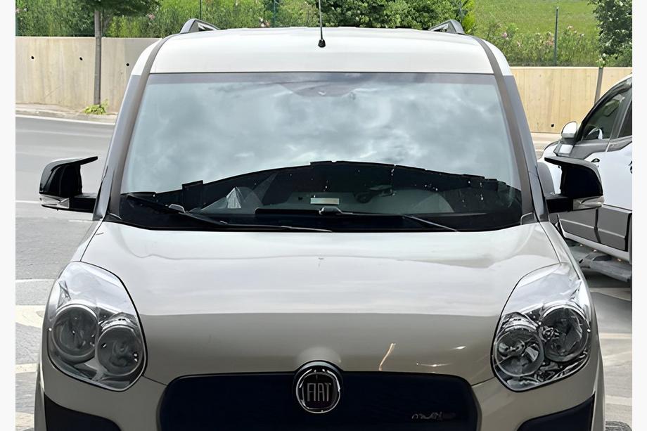 Fiat Doblo II 2010-2022 гг. Накладки на Зеркала BMW-Style (2 шт) Фото 7