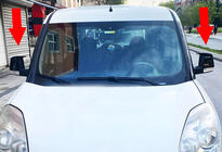 Opel Combo 2012-2018 гг. Накладки на Зеркала BMW-Style (2 шт) фото 1