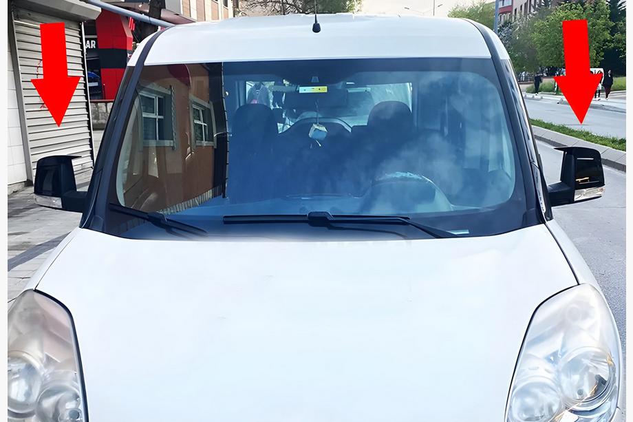 Opel Combo 2012-2018 гг. Накладки на Зеркала BMW-Style (2 шт) Image