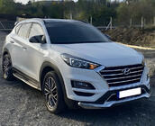 Hyundai Tucson TL 2016-2021 гг. Накладки на Зеркала BMW-Style (2018-2020, 2 шт) фото 6