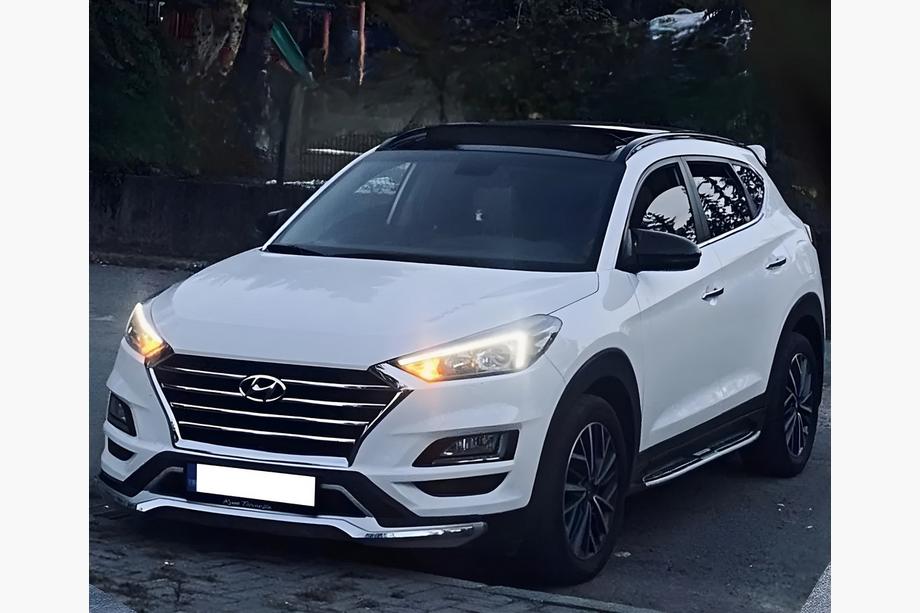 Hyundai Tucson TL 2016-2021 гг. Накладки на Зеркала BMW-Style (2018-2020, 2 шт) Фото 7