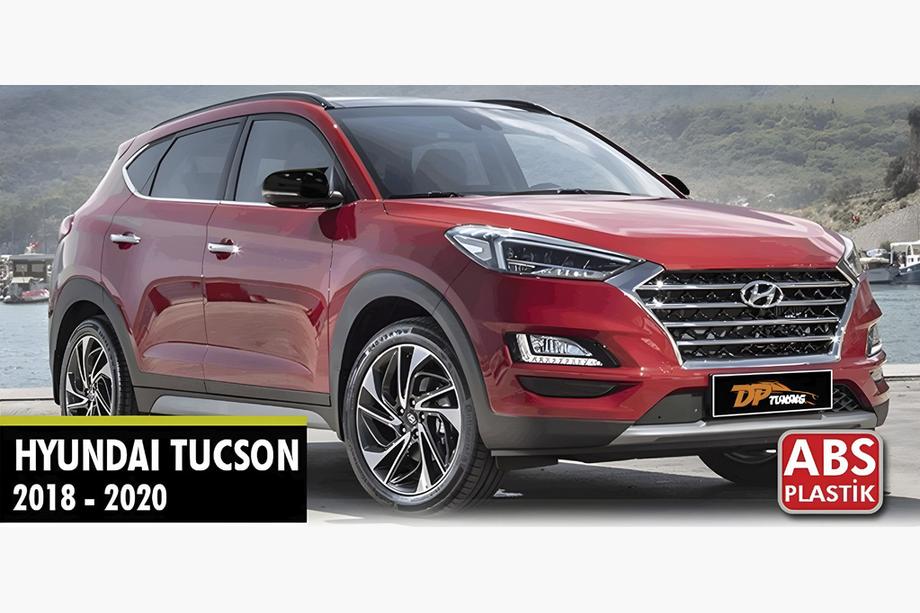 Hyundai Tucson TL 2016-2021 гг. Накладки на Зеркала BMW-Style (2018-2020, 2 шт) Фото 4