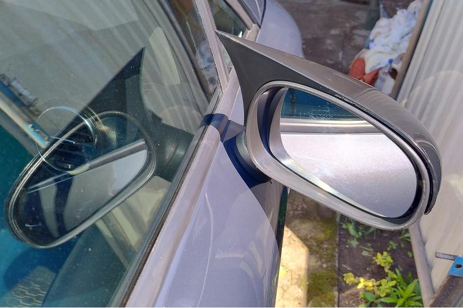 Seat Leon 2005-2012 гг. Накладки на Зеркала BMW-Style (2005-2010, 2 шт) Фото 3