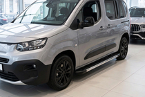 Fiat Doblo III 2023- гг. Боковые пороги RedLine V1 (2 шт., алюминий) фото 1