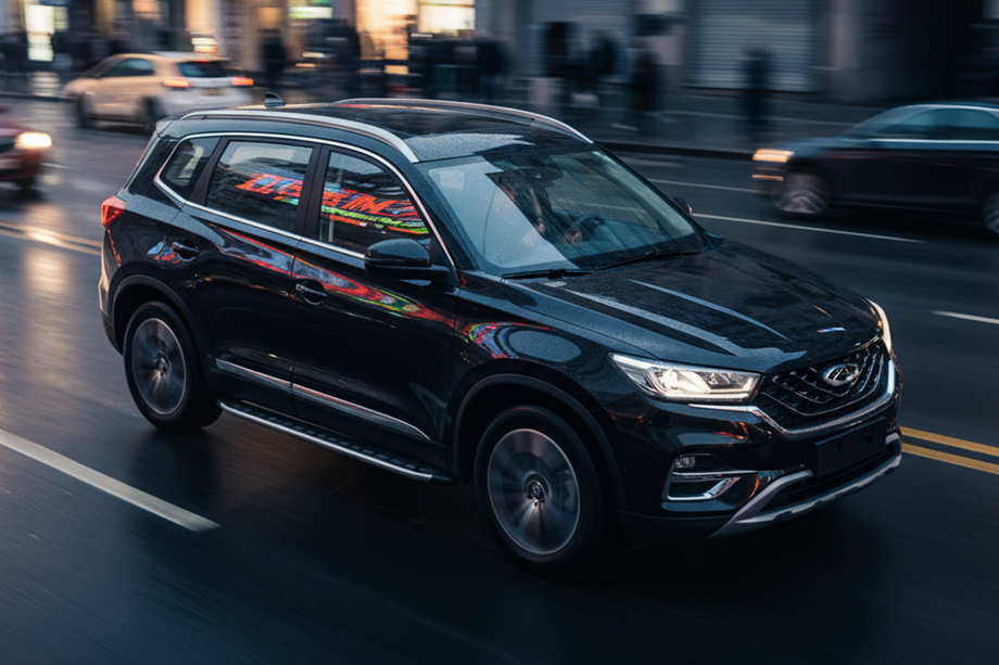 Chery Tiggo 7 2020- гг. Боковые Подножки Fullmond (2 шт., Алюминий) Image