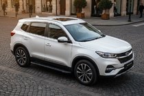 Chery Tiggo 7 2020- гг. Боковые пороги Bosphorus Black (2 шт., алюминий) фото 1