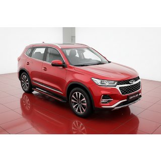 Боковые Подножки Maya Red (2 шт., Алюминий) Chery Tiggo 7 2020- гг. фото 1