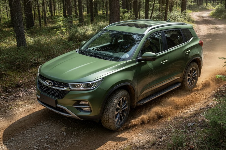 Chery Tiggo 7 2020- гг. Боковые Подножки Maya V1 (2 шт., Алюминий) Image