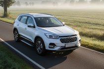Chery Tiggo 8 2017- гг. Боковые Подножки Line (2 шт., Алюминий) фото 1
