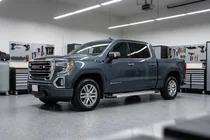 GMS Sierra 2019- гг. Боковые Подножки New Vision Grey (2 шт., Алюминий) фото 1