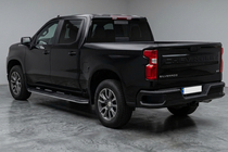 Chevrolet Silverado 2019- гг. Боковые пороги Bosphorus Grey (2 шт., алюминий) фото 2
