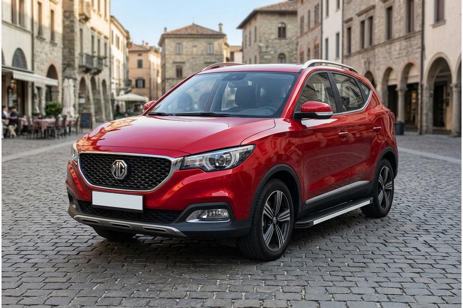 MG ZS 2017-2024 гг. Боковые Подножки Maya V1 (2 шт., Алюминий) Фото 1