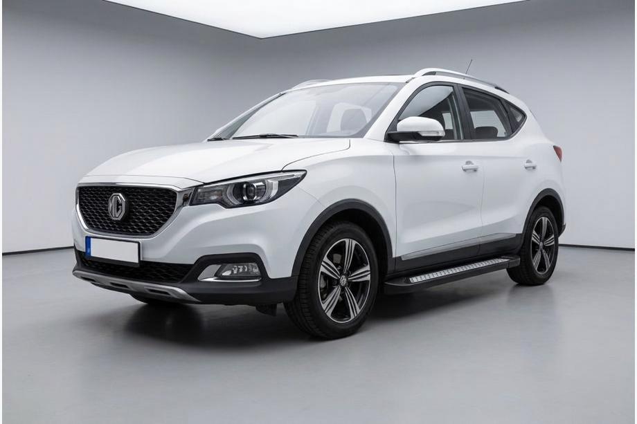 MG ZS 2017-2024 гг. Боковые Подножки Vision New Black (2 шт., Алюминий) Фото 1