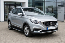MG ZS 2017-2024 гг. Боковые Подножки Duru (2 шт., Алюминий) фото 1