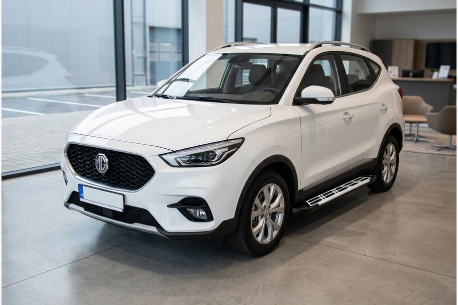 MG ZS 2017-2024 гг. Боковые Подножки Sunrise (2 шт., Алюминий) Фото 1