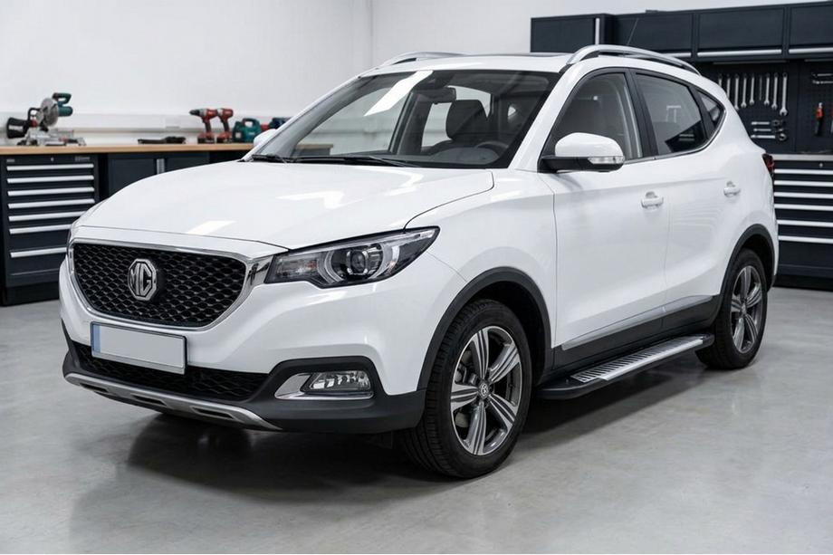 MG ZS 2017-2024 гг. Боковые Подножки Line (2 шт., Алюминий) Image