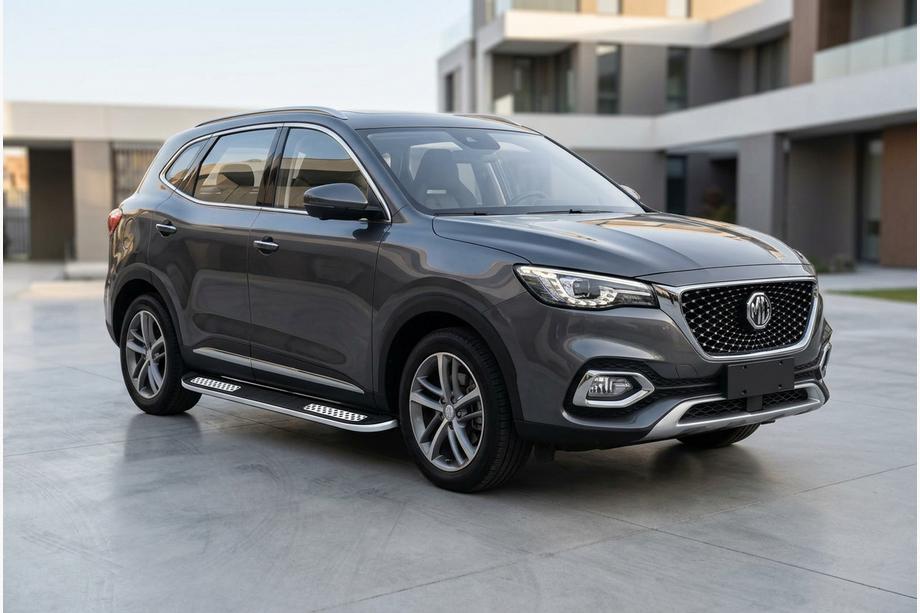 MG HS 2018- гг. Боковые Подножки Tayga V2 (2 шт., Алюминий) Image