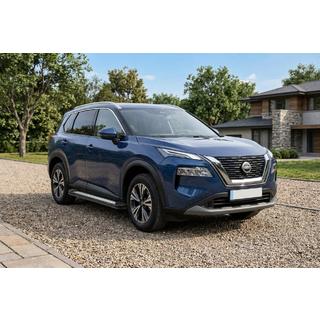 Боковые Подножки Vision New Black (2 шт., Алюминий) Nissan X-trail T33/Rogue 2022- гг. фото 1
