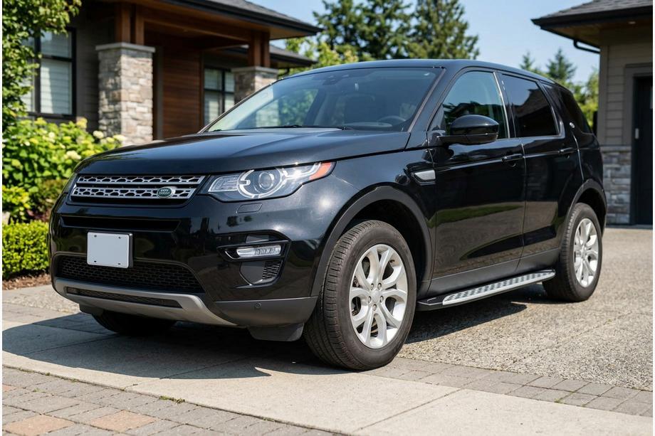 Land Rover Discovery Sport 2014- гг. Боковые Подножки Shining (2 шт., Алюминий) Фото 1