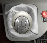 Renault Kangoo 2008-2020 гг. Чехол КПП Кожаный Серый фото 4