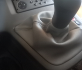 Renault Kangoo 2008-2020 гг. Чехол КПП Кожаный Серый фото 3