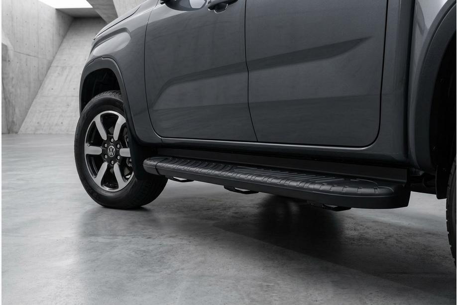 Ford Ranger 2022- гг. Боковые Подножки Bosphore Black (2 шт., Алюминий) Фото 1