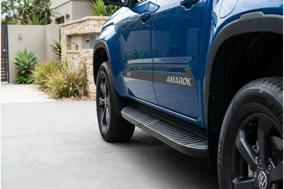 Ford Ranger 2022- гг. Боковые Подножки Tayga Black (2 шт., Алюминий) Фото 1