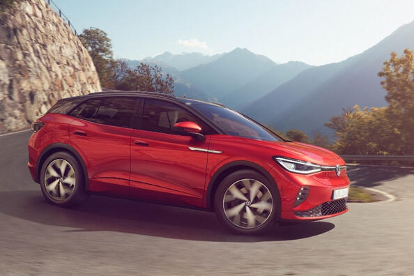 Volkswagen ID.4 GTX: заряженный электрический кроссовер фото 2