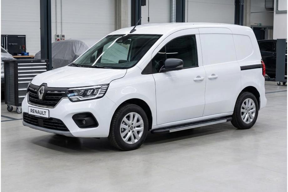 Renault Kangoo/Express 2021- гг. Боковые Подножки Duru (2 шт., Алюминий) Image