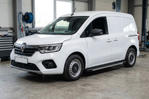 Renault Kangoo/Express 2021- гг. Боковые Подножки Maya V1 (2 шт., Алюминий) фото 1