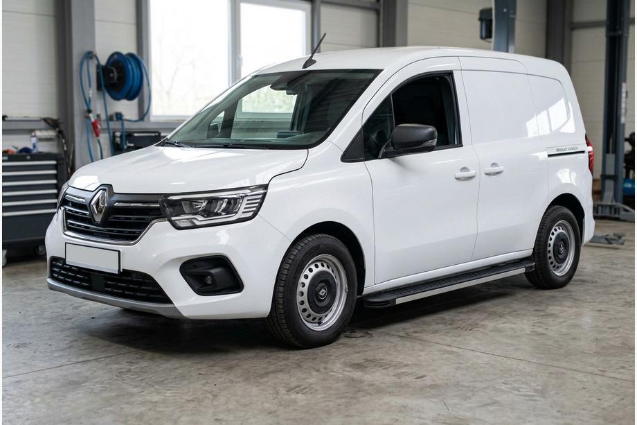 Renault Kangoo/Express 2021- гг. Боковые Подножки Maya V1 (2 шт., Алюминий) Image