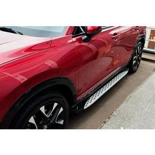 Боковые Подножки Shining V1 (2 шт., Алюминий) Honda HR-V 2021- гг. фото 2