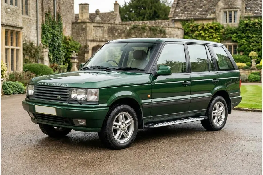 Range Rover II P38A 1997-2002 гг. Боковые Подножки Shining V1 (2 шт., Алюминий) Фото 1