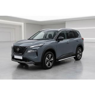 Боковые Подножки Shining V1 (2 шт., Алюминий) Nissan X-trail T33/Rogue 2022- гг. фото 1