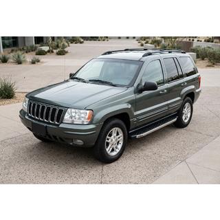 Боковые Подножки BlackLine (2 шт., Алюминий) Jeep Grand Cherokee WJ 1999-2004 гг. фото 1