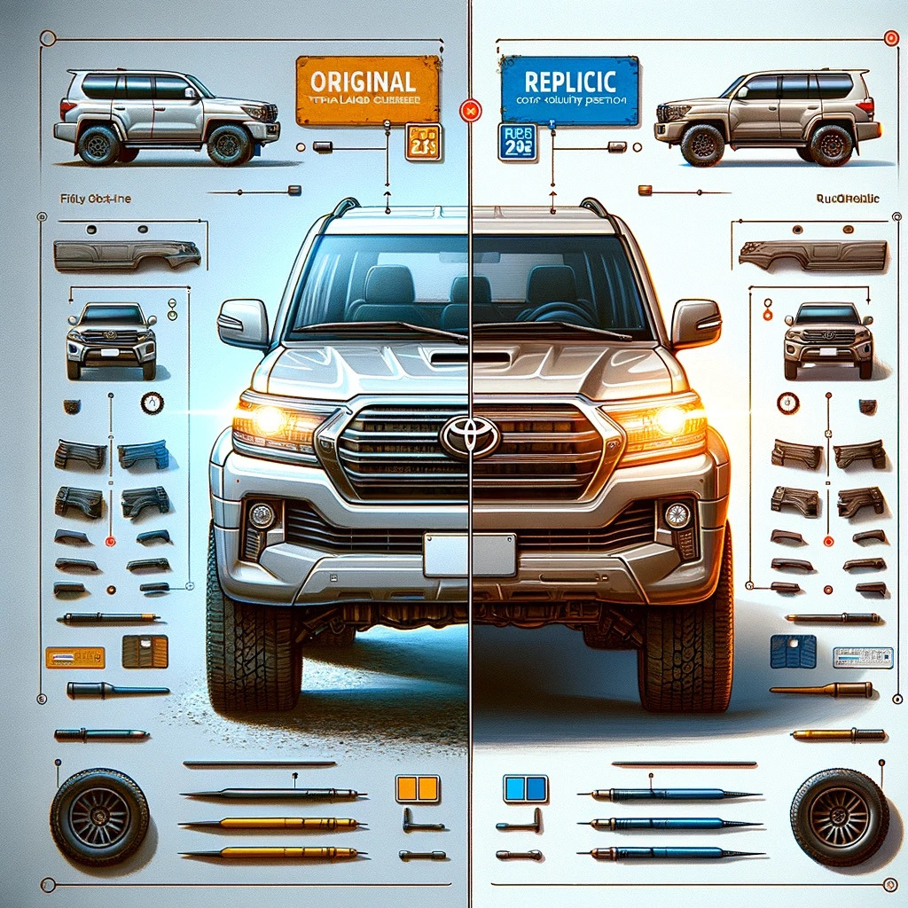Оригинальные против реплика обвесов для Toyota Land Cruiser 200: Что лучше?