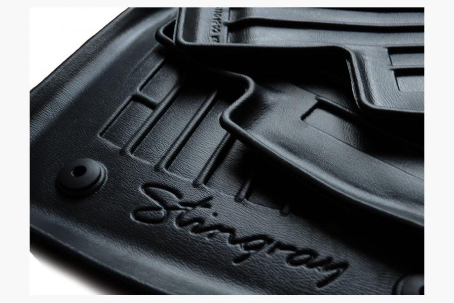 Ford Custom 2013-2022 гг. Коврики Stingray 3D (5 шт, полиуретан) Image
